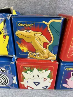 Pokemon Gold Plated Trading Card 23K Limited Edition Complete 6 Set Sealed , - Image 3