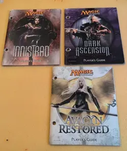 MTG PLAYER’S GUIDE AVACYN RESTORED DARK ASCENSION INNISTRAD LOT OF 3 - Image 1
