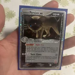 Pokemon Tcg Rockets Persian Ex 116/115 Reverse Holo Ex Unseen Forces [NM] - Image 2