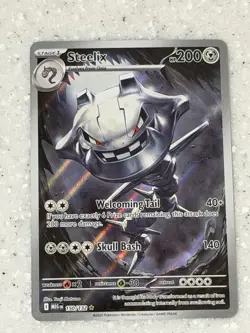 Pokemon TCG Mega Evolution - Steelix 150/132 Illustration Rare NM - Image 1