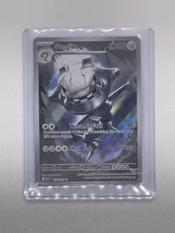 Steelix 150/132 Illustration Rare Pokemon Mega Evolution TCG English NM - Image 1