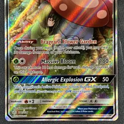 Vileplume GX 211/236 Full Art SM12 Cosmic Eclipse English Pokemon TCG CCG - Image 3