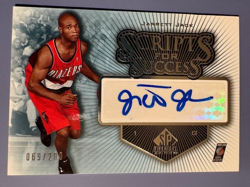 2005-06 Jarrett Jack UD SP Signature Scripts For Success Auto - 069/200 - Image 1