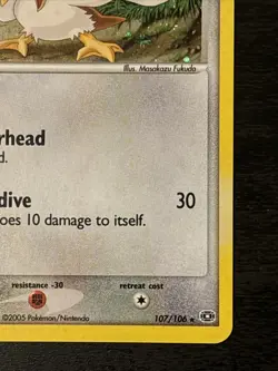 Farfetch'd Holo 107/106 2005 Pokemon EX Emerald Secret Rare Holo Card Nm - Image 4