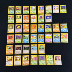 Pokemon WOTC 1st Edition 42 Card Mixed Lot - Jungle - Fossil - Team Rocket MP-HP - Image 1
