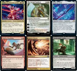 EDH Samurai 100 Card Deck - MTG Magic Isshin Commander - The Eternal Wanderer - Image 1