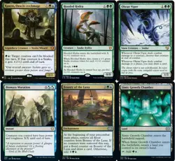 Snake Poison-100 Card EDH/Commander Deck-MTG - RTP-Kaseto-Magic The Gathering - Image 1