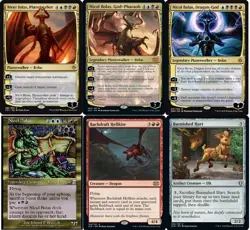 EDH Bolas 100 Card Deck - Commander MTG Magic the Gathering -Dragon God Pharaoh - Image 1
