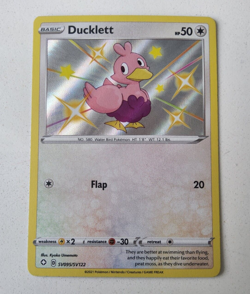 Ducklett SV095/SV122 - Shining Fates: Shiny Vault - Rare - Pokemon Card - NM x1 - Image 1