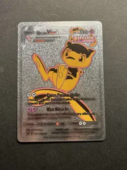 Display Card Mew Vmax Full Art Textured Silver Foil Fan Art - Image 1