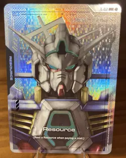 Gundam TCG Card Game Dual Impact Foil Resource GD02 C+ R-012 Gundam AGE-1 Normal - Image 1