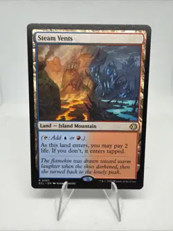 MTG Steam Vents R 0267 Regular Rare Lorwyn Eclipsed ECL Shock Land NM - Image 1