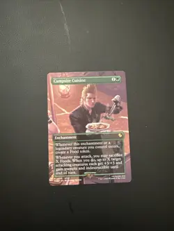 Campsite Cuisine (Borderless) Commander: Final Fantasy Foil - Image 1