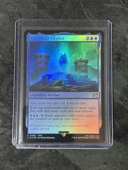 MTG The Water Crystal - Foil NM-Mint Final Fantasy - Image 1