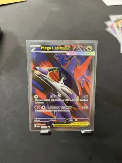 Mega Latias ex 163/132 Mega Evolution Full Art Ultra Rare Pokemon TCG NM - Image 1