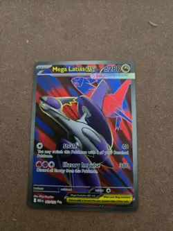 Pokemon TCG Mega Evolution Mega Latias ex 163/132 Ultra Rare Full Art NM/M - Image 1