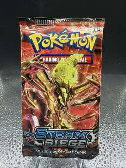 Pokemon TCG Steam Siege Booster Pack, New, Sealed 820650801334 - Image 1