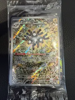 Pokemon TCG Magneton Black Star Promo SVP EN 159 Illustration Rare SV: Promos -D - Image 1