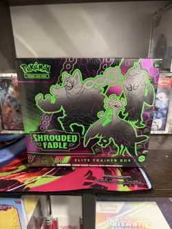 POKEMON SCARLET & VIOLET SHROUDED FABLE FACTORY SEALED ELITE TRAINER BOX ETB - Image 1