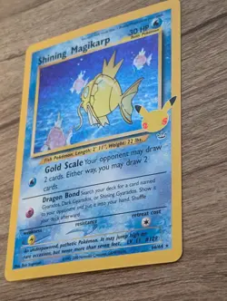 Shining Magikarp 66/64 Celebrations: Classic Collection Pokemon NM - Image 3