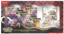 Pokemon Paldean Fates Great Tusk Iron Treads EX Premium Collection Trading Cards - Image 1