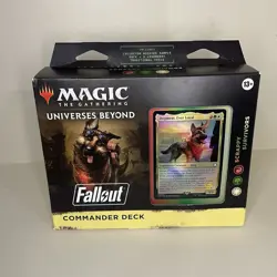 Magic: The Gathering Universes Beyond: Fallout Scrappy Survivors Commander Deck 195166228532 - Image 1