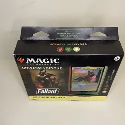 Magic: The Gathering Universes Beyond: Fallout Scrappy Survivors Commander Deck 195166228532 - Image 2