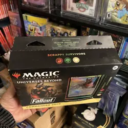Magic: The Gathering Universes Beyond: Fallout Scrappy Survivors Commander Deck 195166228532 - Image 2