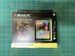 MTG Universes Beyond: Fallout Scrappy Survivors Commander Deck | Factory Sealed 195166228532 - Image 1
