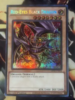 Yugioh: Red-Eyes Black Dragon - MP24-EN054 Prismatic Secret Rare 1st Edition NM - Image 1