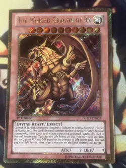 Yugioh: The Winged Dragon Of Ra - PGLD-EN041 - Gold Secret Rare - 1st Edition NM - Image 1