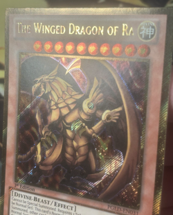Yugioh: The Winged Dragon Of Ra - PGLD-EN041 - Gold Secret Rare - 1st Edition NM - Image 3