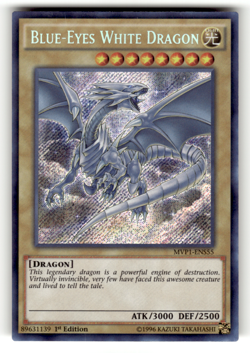 Blue-Eyes White Dragon MVP1-EN055 1st Edition Ultra Rare The Dark Side of Dimens - Image 1
