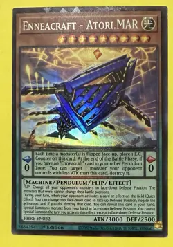 YuGiOh ~ Enneacraft - Atori.MAR PHRE-EN022 1st Ed. Ultra Rare ~ Phantom Revenge - Image 1