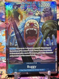 BUGGY - One Piece TCG OP09-051 - PROMO Rare R - English Version 2nd Anniversary - Image 1