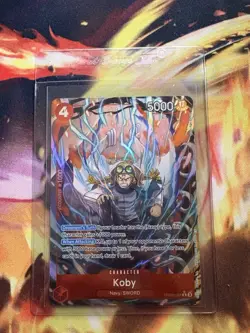 One Piece TCG The Best Vol. 2 PRB-02 - Koby PRB02-001 R (Alt Art) - NM Eng - Image 1