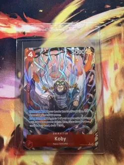 One Piece TCG The Best Vol. 2 PRB-02 - Koby PRB02-001 R (Alt Art) - NM Eng - Image 2