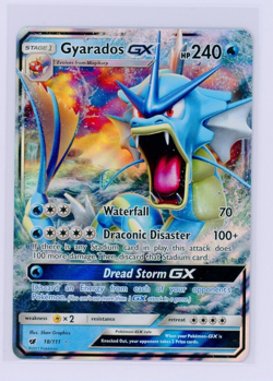 Gyarados GX Pokemon Crimson Invasion 18/111 Ultra Rare SM Sun & Moon Holo NM - Image 1