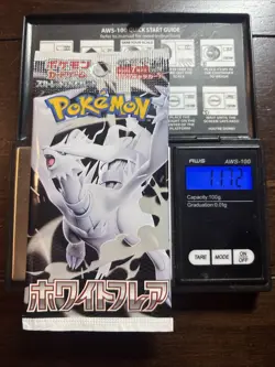 Heavy 11.72g Pokemon Sealed White Flare Japanese Booster Pack - Image 1
