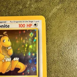 Pokemon TCG Dragonite Fossil Card 4/62 Unlimited Rare MP Condition - Image 4