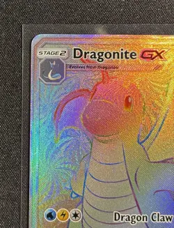 Dragonite GX 248/236 - Secret Rare Unified Minds Pokemon TCG 2019 - NM Card - Image 3
