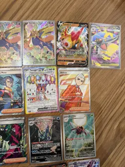 Pokemon Bundle Joblot Minty Full Art Phantasmal Flames Mega Evolution SAR SR SIR - Image 4