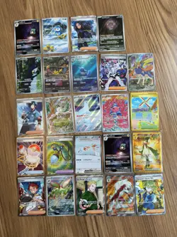 Pokemon Bundle Joblot Minty Full Art Phantasmal Flames Mega Evolution SAR SR SIR - Image 1