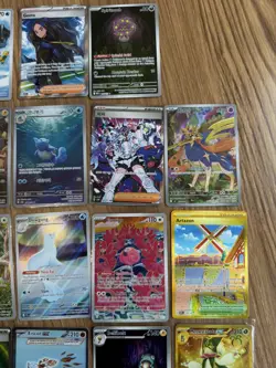 Pokemon Bundle Joblot Minty Full Art Phantasmal Flames Mega Evolution SAR SR SIR - Image 5