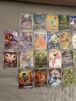 Pokemon Bundle Joblot Minty Full Art Phantasmal Flames Mega Evolution SAR SR SIR - Image 2
