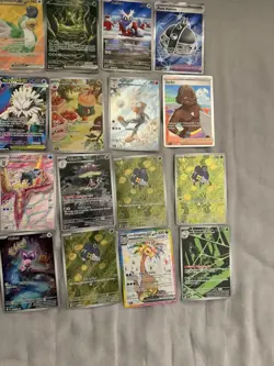 Pokemon Bundle Joblot Minty Full Art Phantasmal Flames Mega Evolution SAR SR SIR - Image 3