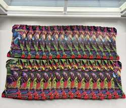 Pokemon Mega Evolution Phantasmal Flames Sleeved Booster Pack Lot Of 30 - Image 1
