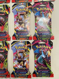 (16) Pokemon Phantasmal Flames Sleeved Booster Packs - Image 3