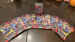 Pokemon Phantasmal Flames 16 Packs! 10 Sleeved Booster Packs & 1 Booster Bundle - Image 1
