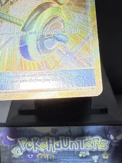 Pokemon Card Bodybuilding Dumbbells 161/147 Burning Shadow Secret Rare LP - Image 4
